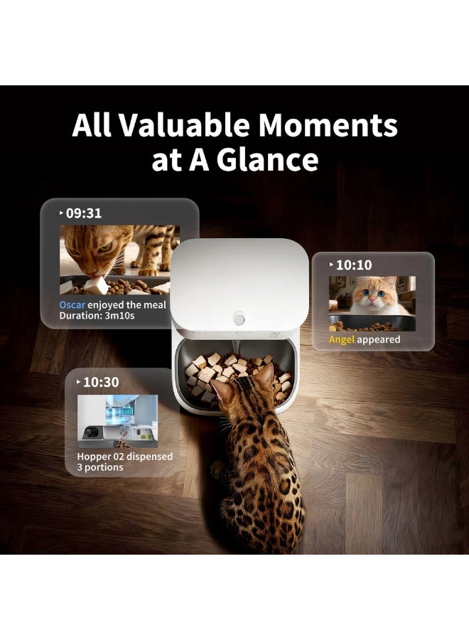 PETKIT YumShare Gemini 2.0 - Dual Hopper feeder with Camera - Image 4